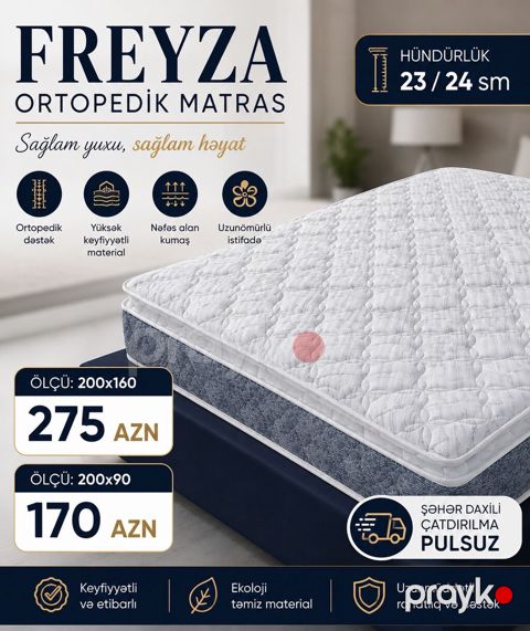 Yeni, Ortopedik matras, İki nəfərlik