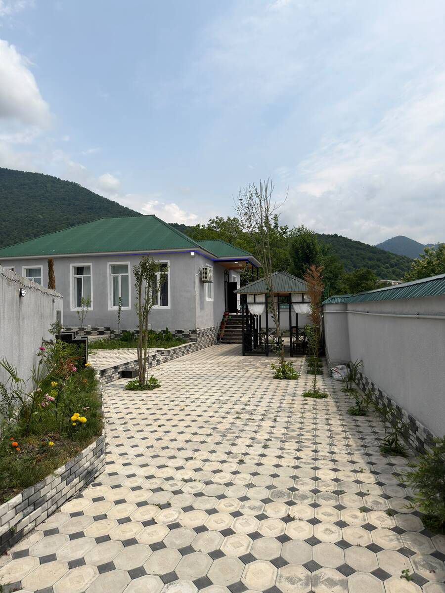 İcarəyə verilir 4 otaqlı həyət evi/bağ evi 100 m² — Ev, villa, Qəbələ (2)