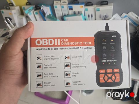 Avto Diaqnostika cihazı V520 (Yeni), Gəncə OBDII/EOBD/CAN uyğun — Gəncə