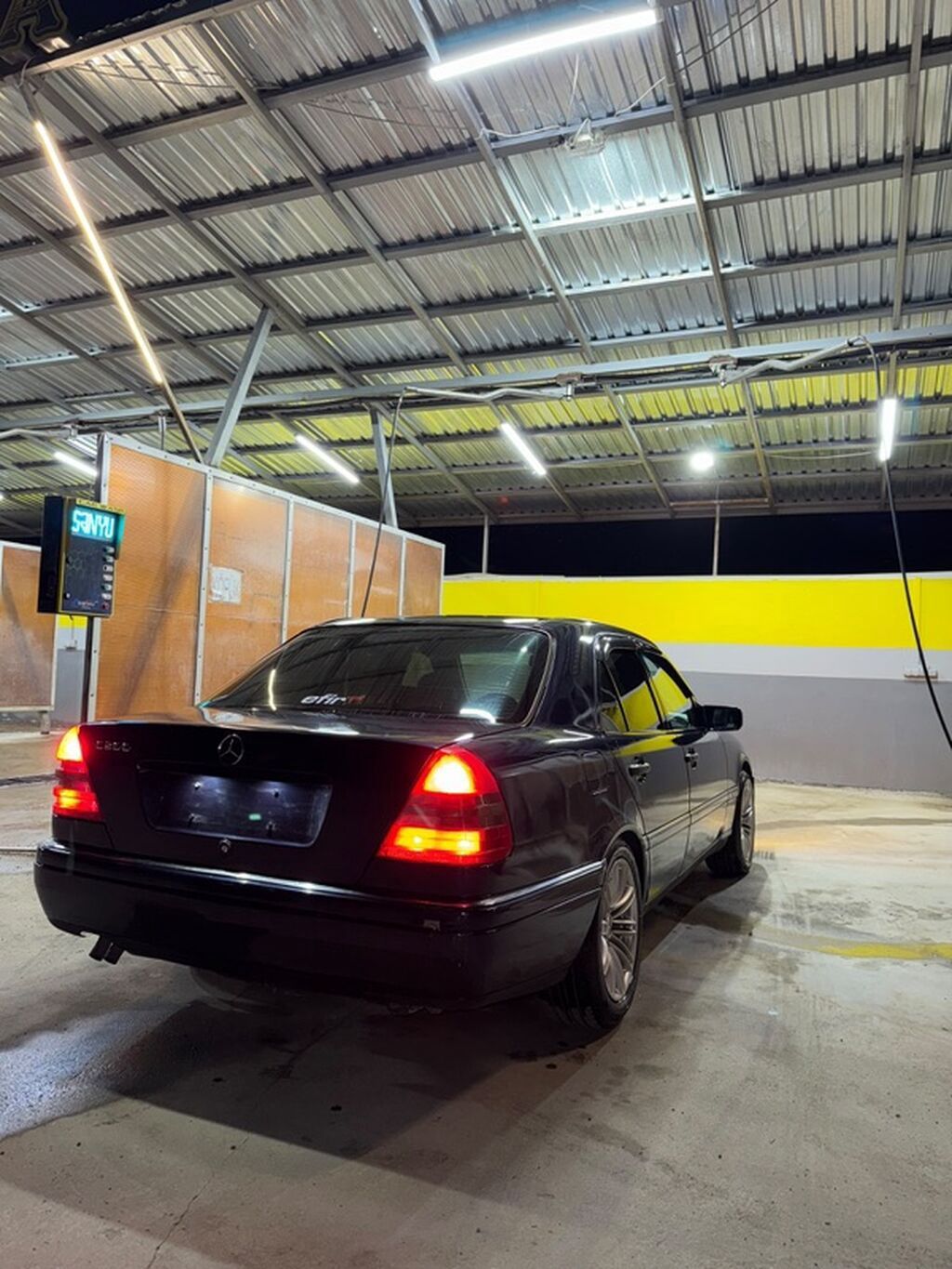 Mercedes-Benz C200 sedan - Kuzov: W202, 4 qapı, tünd göy rəng - — Avtomobillər, Ağstafa (5)