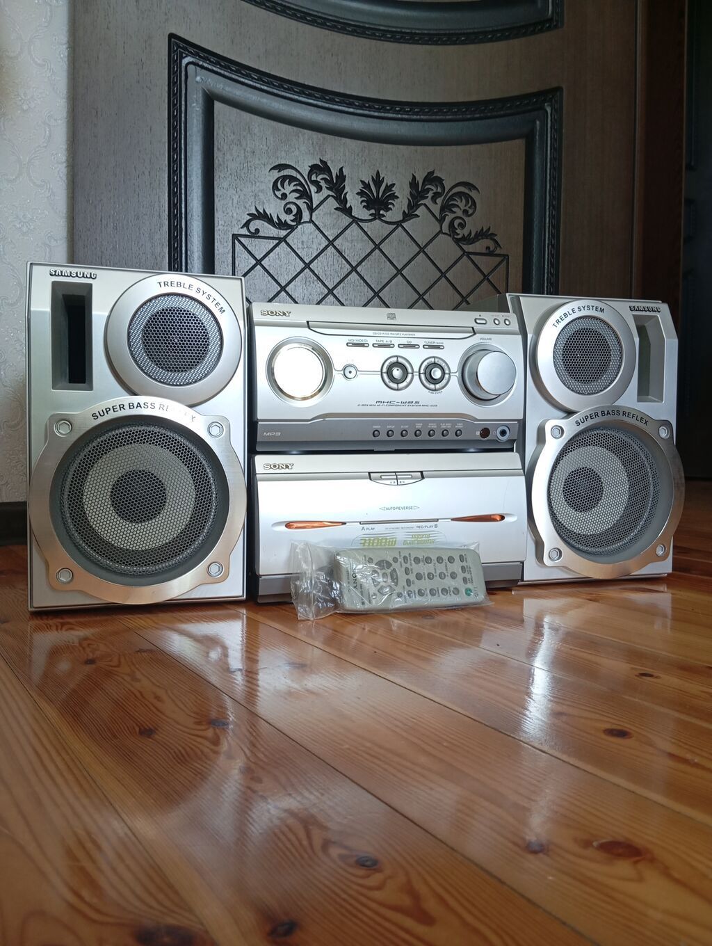Sony mini Hi‑Fi sistem – model HCD‑WZ5 (kompakt disk tuner + — Elektronika, Digah (5)