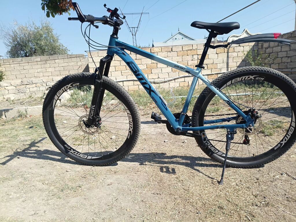 Salam BMX MTB GTR alüminum 29 luq skorsnoy velosiped satıram.Üstündə — Velosipedlər, Mingəçevir (5)