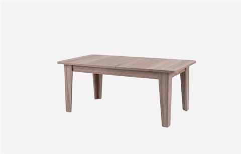 Açıq qoz rəngli yemək masası :1600/1800 mm, Hündürlük:765 mm, - — Tables
