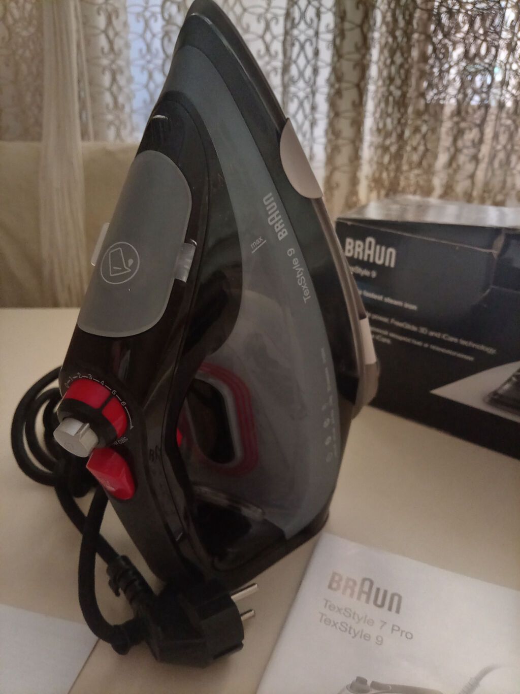 Braun TexStyle 9 buxarlı ütü - Mağaza: Kontakt Home-dan alınıb (260 — Elektronika, Bakı (2)