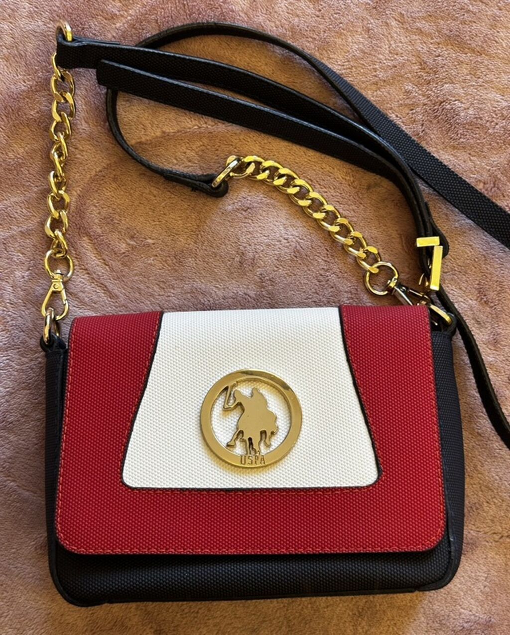 US Polo Assn. çiyin çantası(ORIGINAL) - Model: mini/kross-bodi tipli