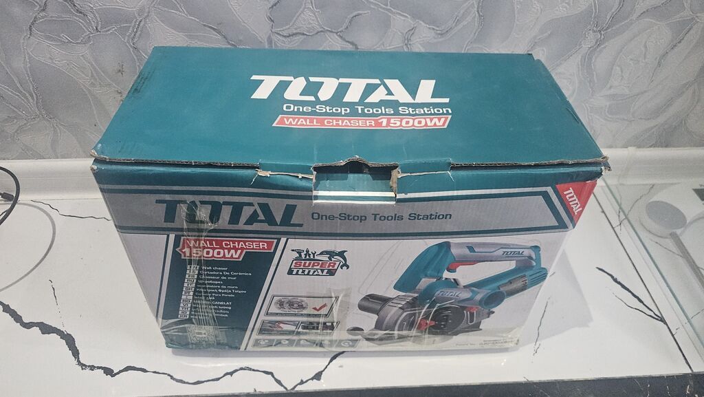 TOTAL Wall Chaser 1500W – divar ştrəbkeri Məhsul təsviri: - Brend — Alətlər, Bakı (2)