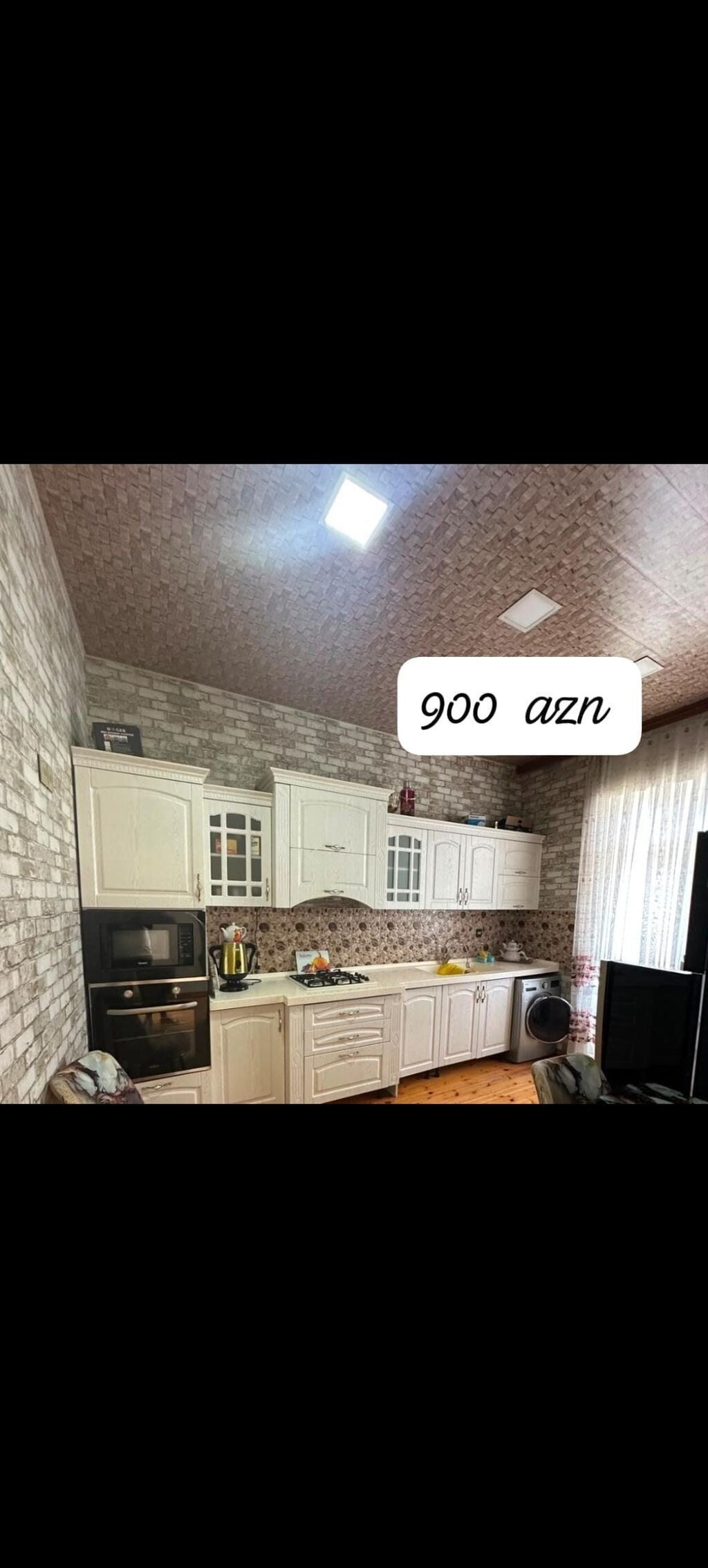 💫RR Mətbəx mebeli satılır! 📏 Ölçüsü: 5 metr 🪵 Material: menbiran ⏳ — Mebel, Masazır