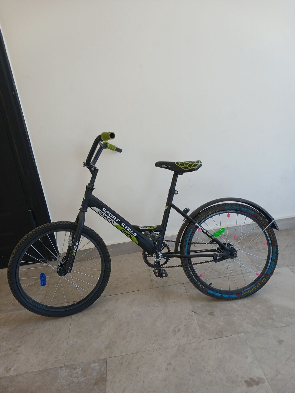 BMX tipli velosiped Məlumat: - Güclü polad çərçivə, qısa bazalı BMX — Velosipedlər, Bakı (7)