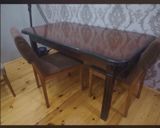 Masa desti 2 stul satilir *Qiymeti 120 Azn.* Unvan Mehdiabad . 🦄S — Furniture