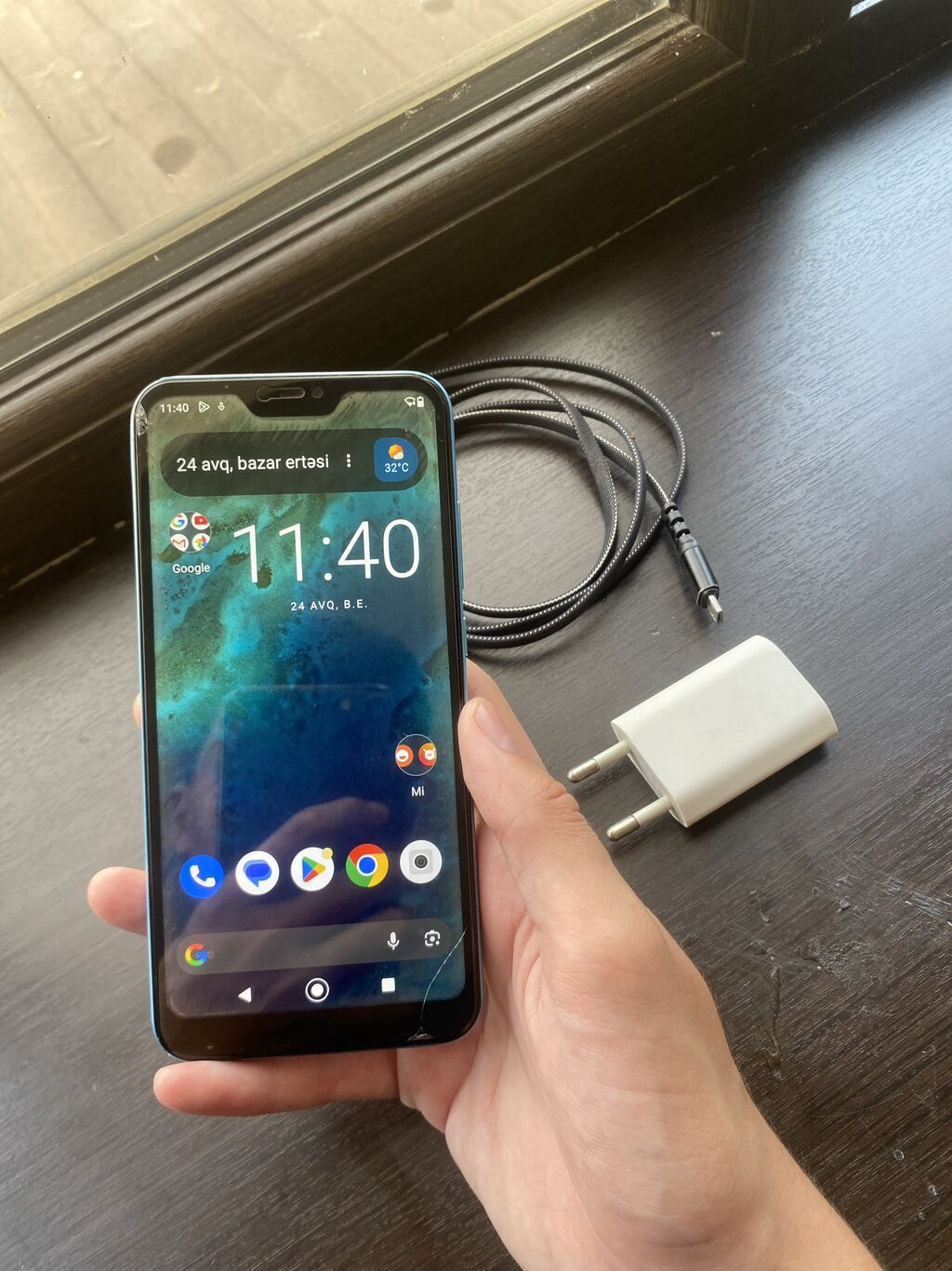 Xiaomi Mi A2 Lite, 32 GB, rəng - Mavi, Barmaq izi, İki sim kartlı — Xiaomi, Beyləqan (2)