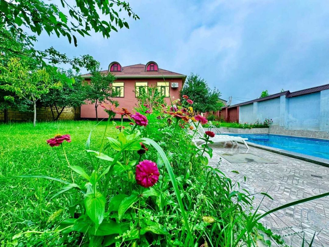 İcarəyə verilir 4 otaqlı həyət evi/bağ evi 144 m² — Ev, villa, Qəbələ (7)