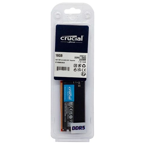 Operativ yaddaş Crucial 16GB DDR5 PC UDIMM 5600MHz