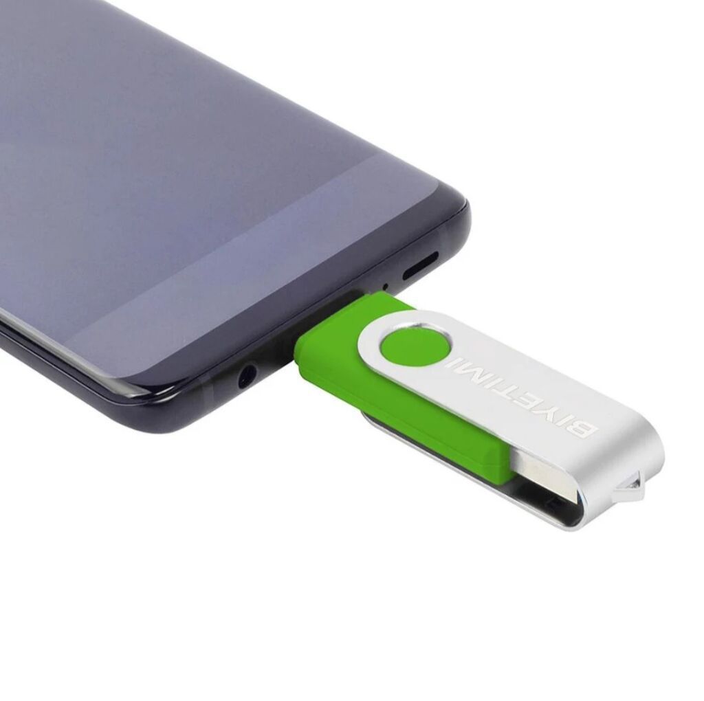 Flash card otg 128 GB TupeC + USB — Elektronika, Bakı (2)
