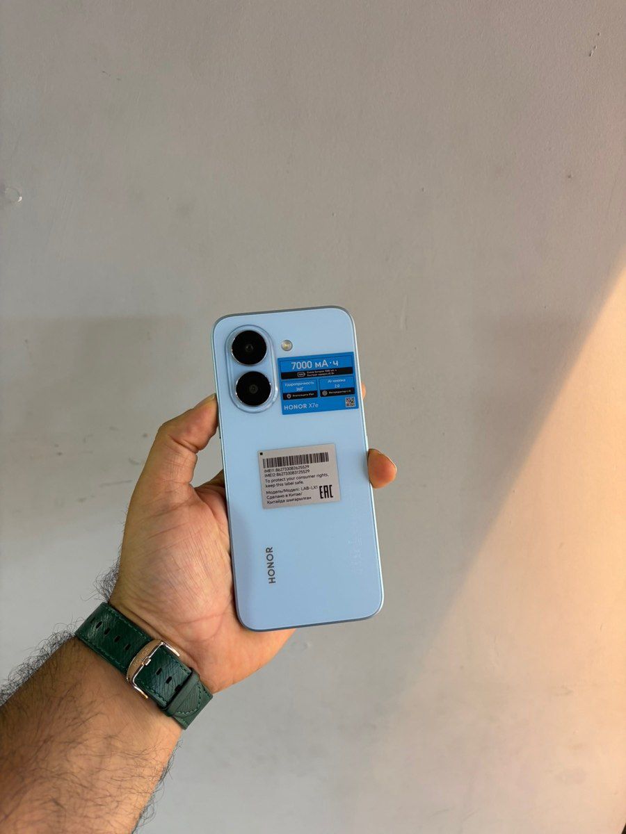 Honor X7e Blue 128GB/6GB — Mallar, Bakı