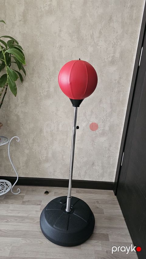 Boks məşqi üçün şaquli refleks armudu (speed bag) dəsti. - Yuxarıda — Bakı