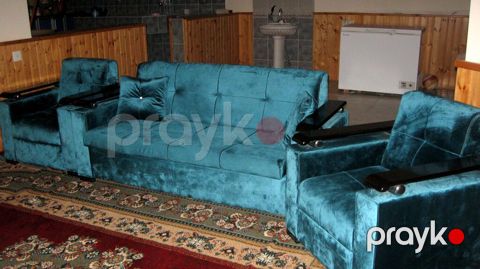 Divan-kravat, İşlənmiş, Açılan, Bazasız, Vеlur parça, Ödənişli çatdırılma — Lənkəran