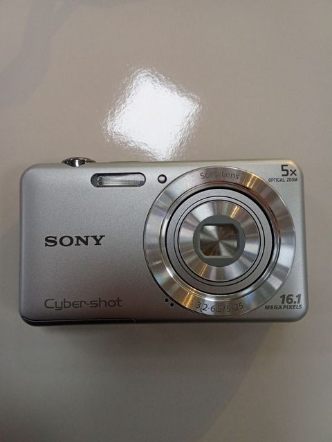 Sony Cyber-shot kompakt fotoaparat — 16.1 MP, 5x optik zoom