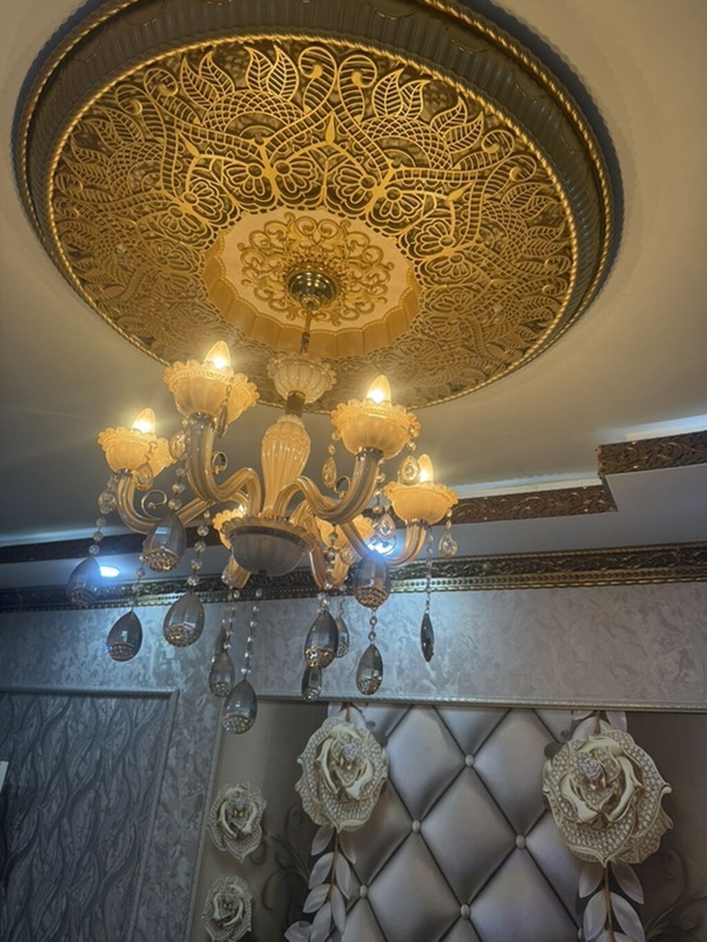 Çılçıraq, 6 lampa, Metal — İşıqlandırma, Masazır