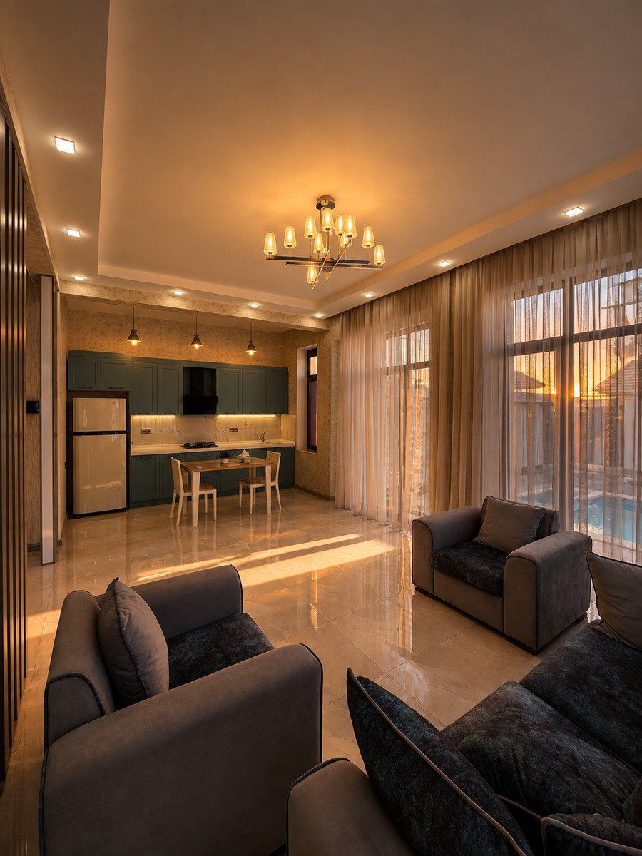 Satılır 5 otaqlı həyət evi/bağ evi 210 m² — Ev, villa, Bakı (12)