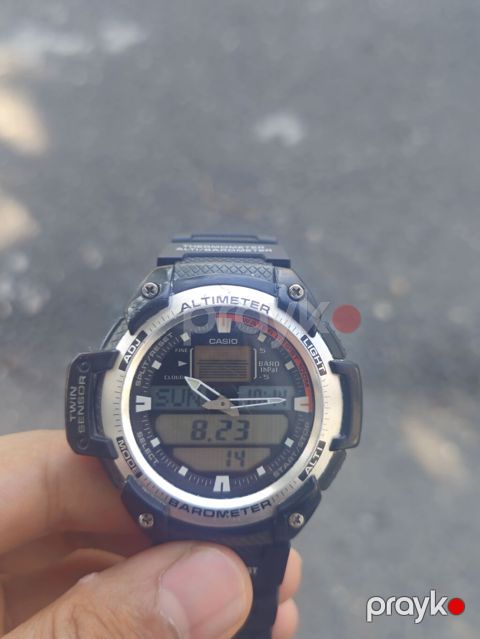 Casio SGW-400H “Twin Sensor” kişi saatı - Funksiyalar: altimetr