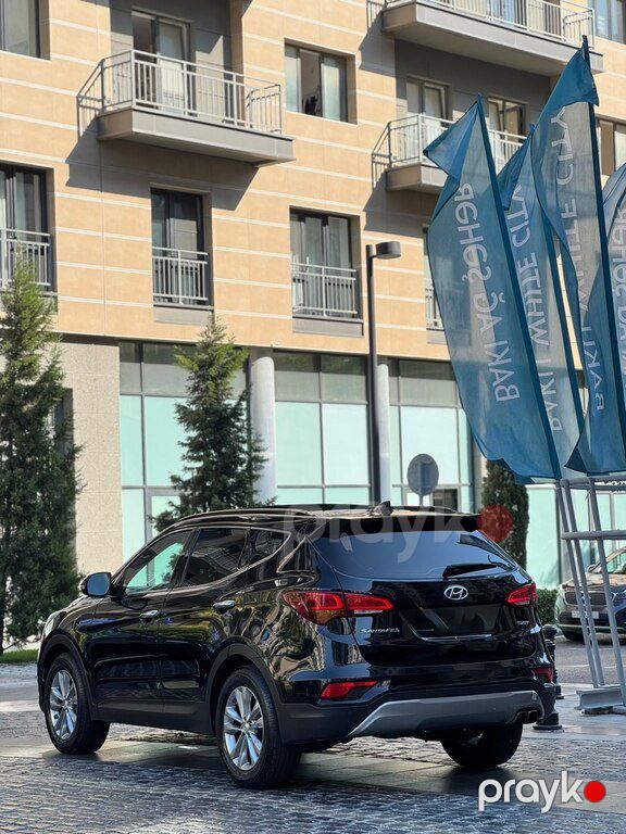 Hyundai Santa Fe, 2.0 L, 2016 il, 219 000 km — Avtomobillər, Bakı (6)