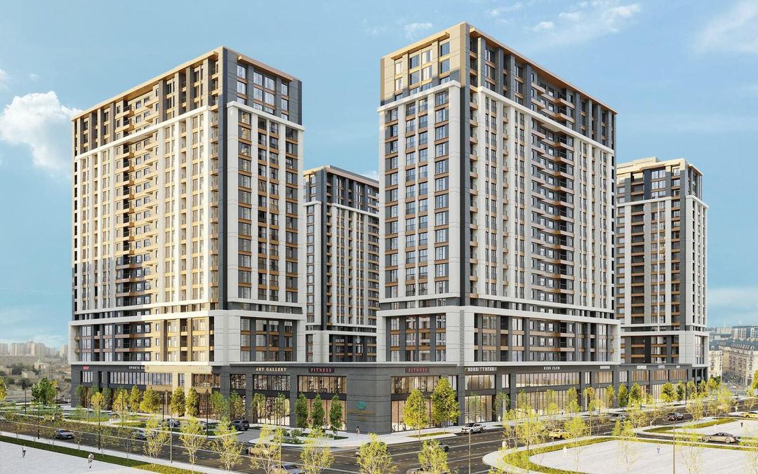 Satılır 3 otaqlı yeni tikili 170 m² — Mənzil, Bakı