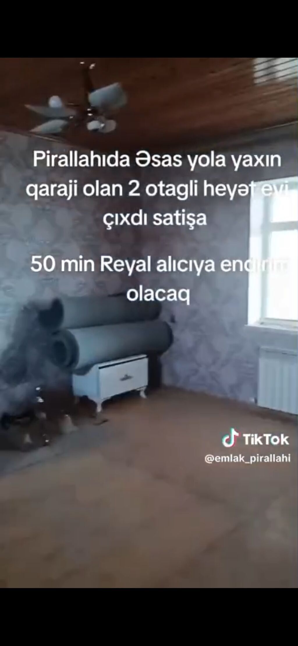 Pirallahıda əsas yola yaxın yerləşən 2 otaqlı həyət evi. Həyətdə qaraj — Daşınmaz əmlak, Digah (5)