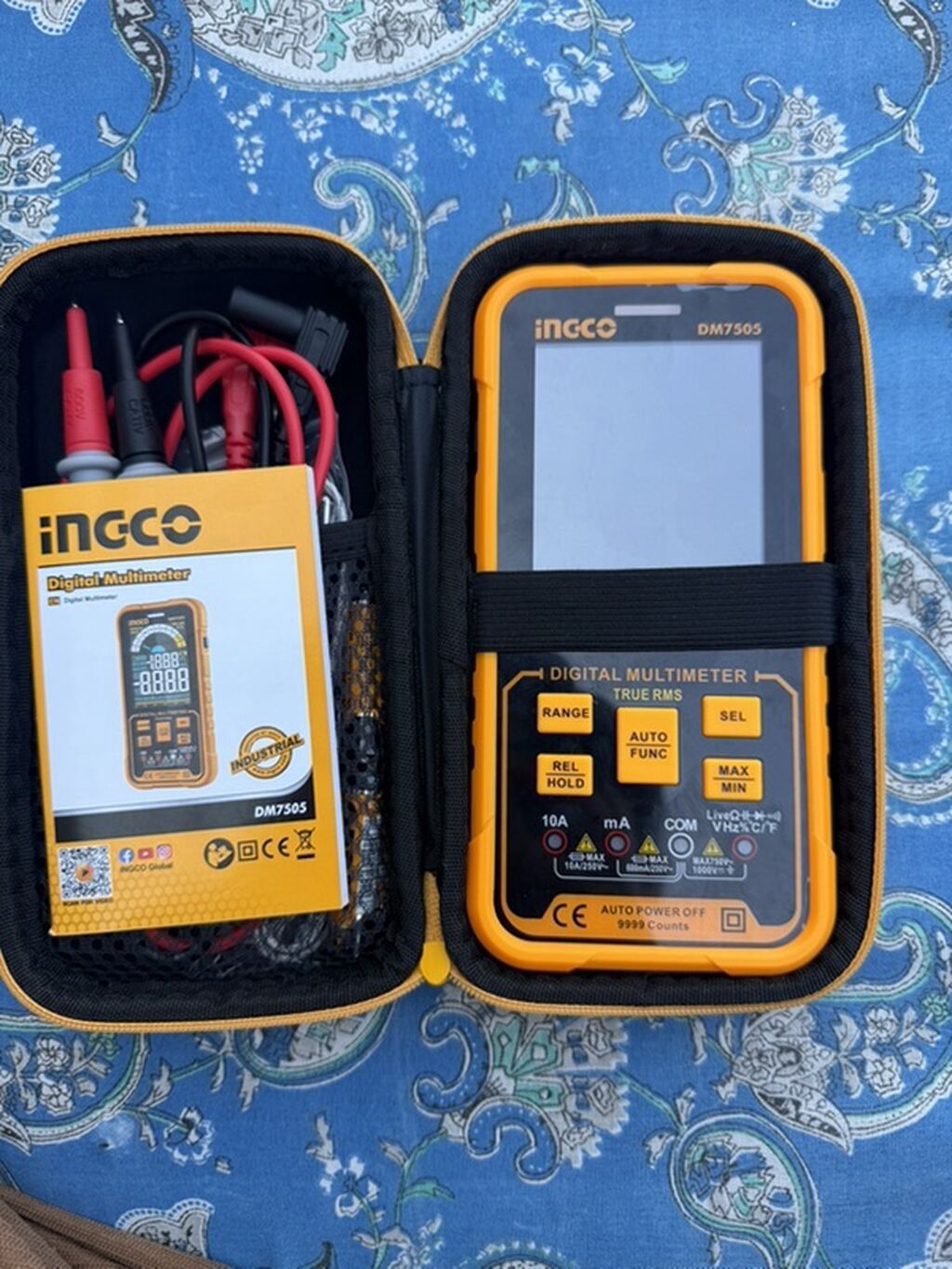 INGCO DM7505 Digital Multimetr Tamamilə yenidir, istifadə olunmayıb — Alətlər, Sumqayıt
