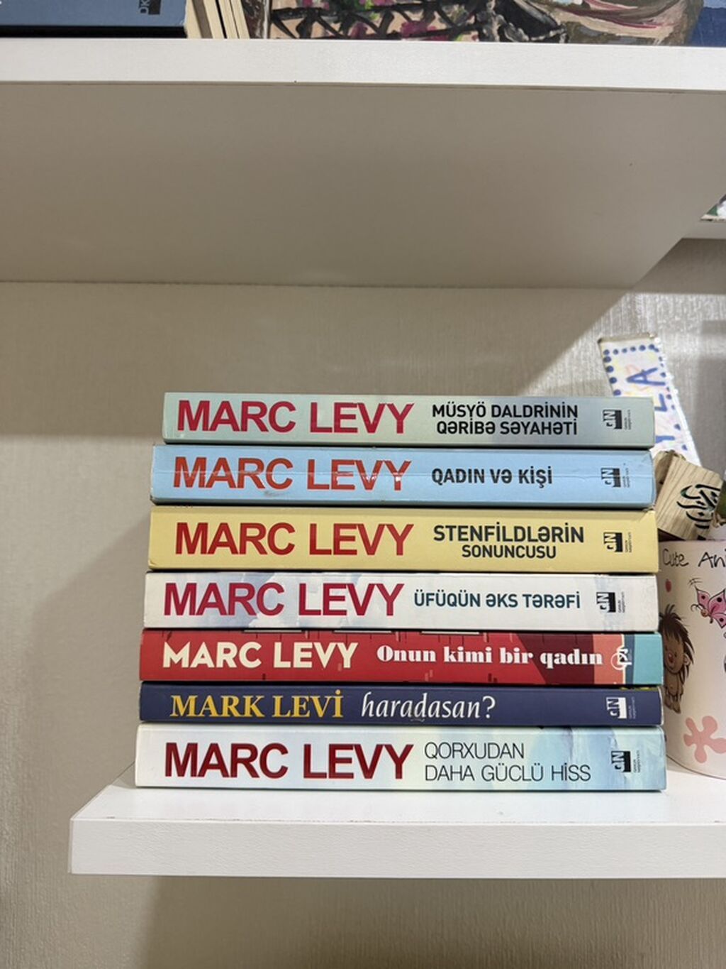 Marc Levy müəllifindən azərbaycancaya tərcümə olunmuş kitablar