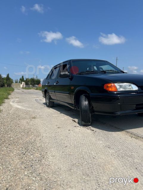 Avtomobil: Lada (VAZ) 2115 “Samara” – sedan, qara rəng Görünüş və