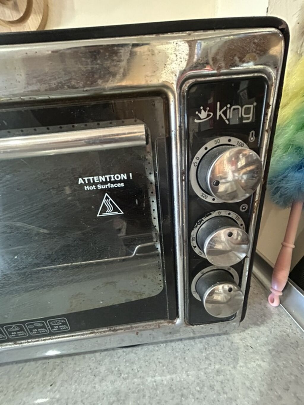 King markalı elektrik mini-sobası Xüsusiyyətlər: - Mexaniki — Elektronika, Bakı (2)