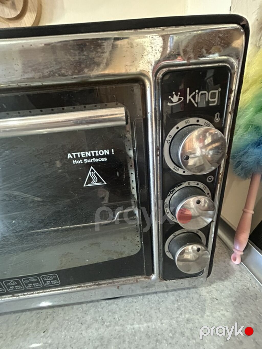 King markalı elektrik mini-sobası Xüsusiyyətlər: - Mexaniki — Elektronika, Bakı (2)