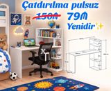 *Yazı masası / iş masası* _*ENDİRİMLƏ*_ Qiymət : *79₼* ➡️Məhsul — Furniture