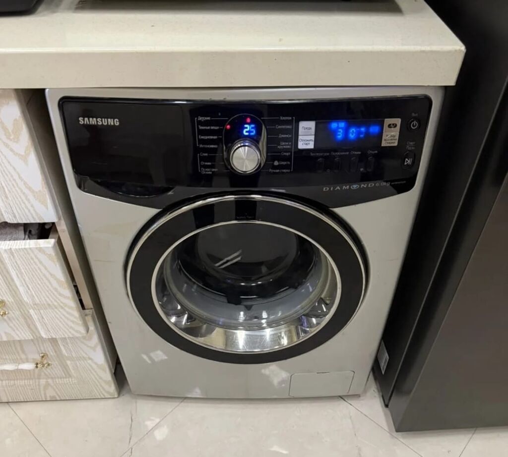 Samsung önyükləməli paltaryuyan maşın – Diamond Drum seriyası -
