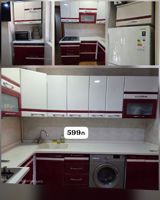 *599₼ MƏTBƏX mebeli :-TƏCİLİ SATILIR*‼️ ÖLÇÜ:-180*260*90 ÜZƏRİNDƏ — Furniture