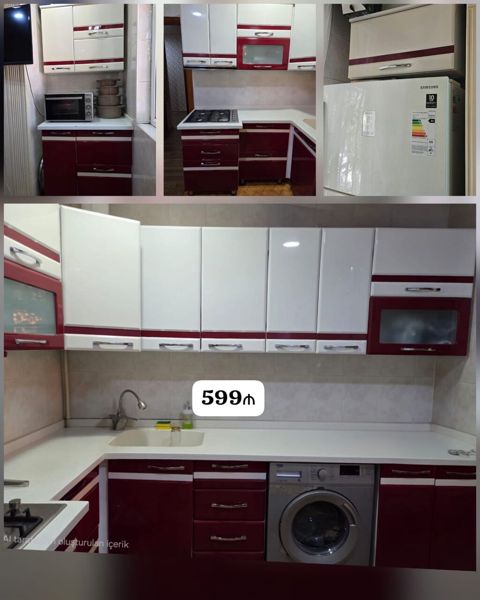 *599₼ MƏTBƏX mebeli :-TƏCİLİ SATILIR*‼️ ÖLÇÜ:-180*260*90 ÜZƏRİNDƏ