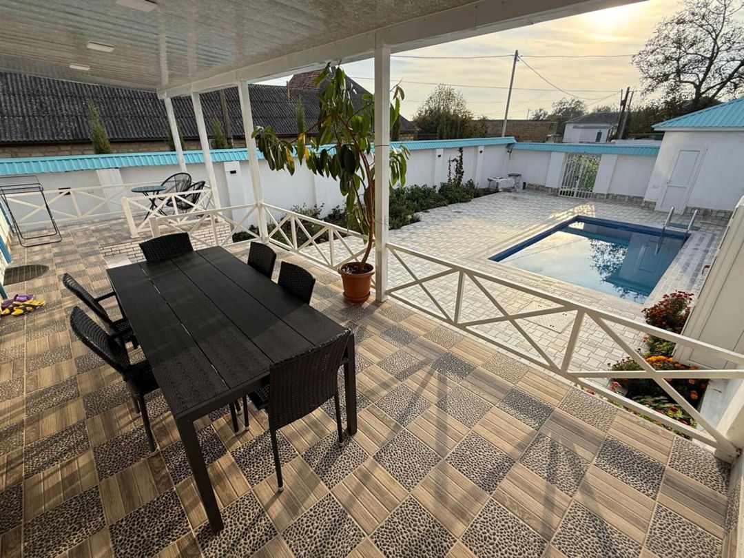 İcarəyə verilir 4 otaqlı həyət evi/bağ evi 120 m² — Ev, villa, Qəbələ (2)
