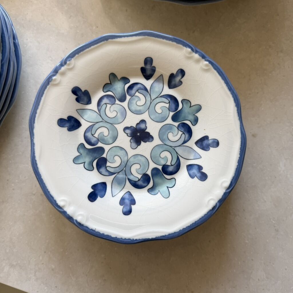 Nahar dəsti, rəng - Mavi, Keramika — Mallar, Bakı (7)