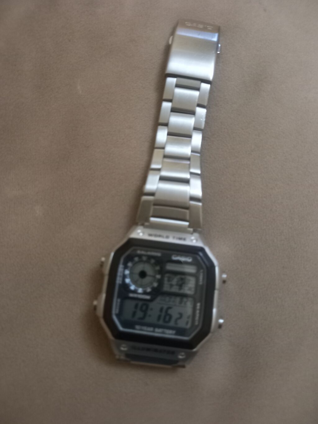 Casio World Time digital qol saatı Xüsusiyyətlər: - Korpus — Qol saatları, Bakı (3)