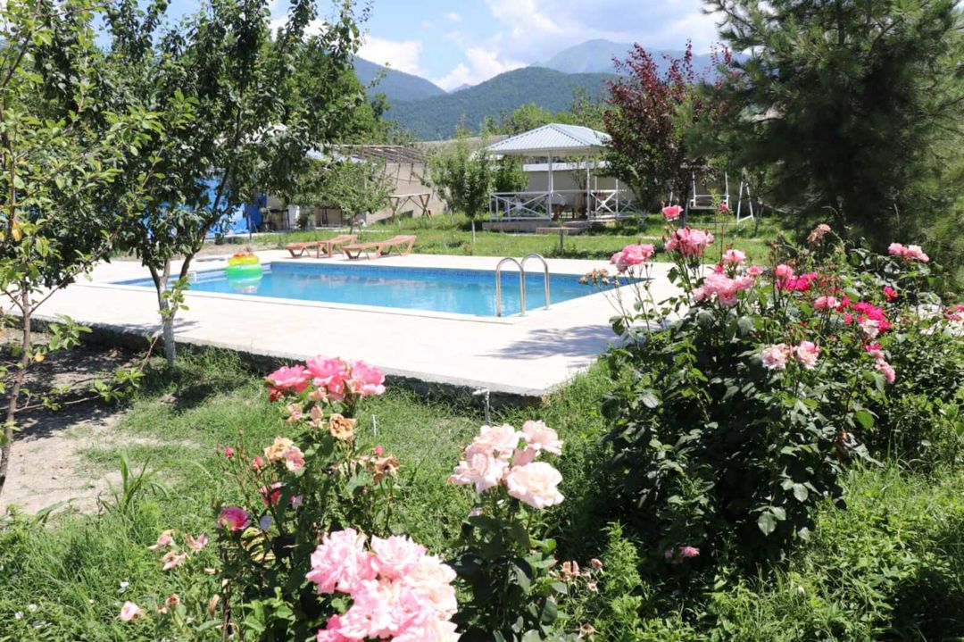 İcarəyə verilir 8 otaqlı həyət evi/bağ evi 260 m² — Ev, villa, Qəbələ (8)