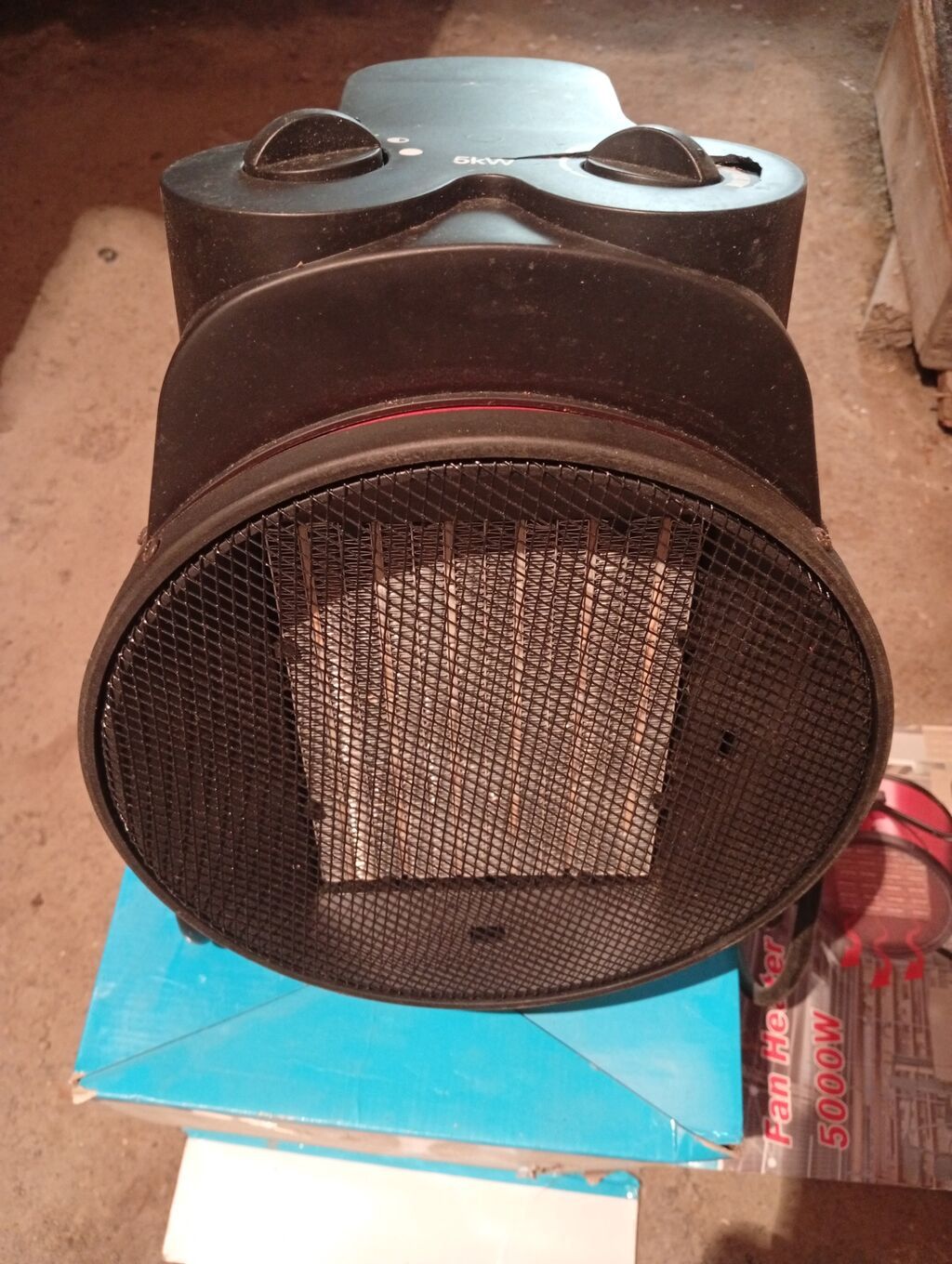 Sənaye tipli elektrik fan qızdırıcısı – 5 kW - Güc: 5 kW (5000 W) – — Elektronika, Masazır (2)