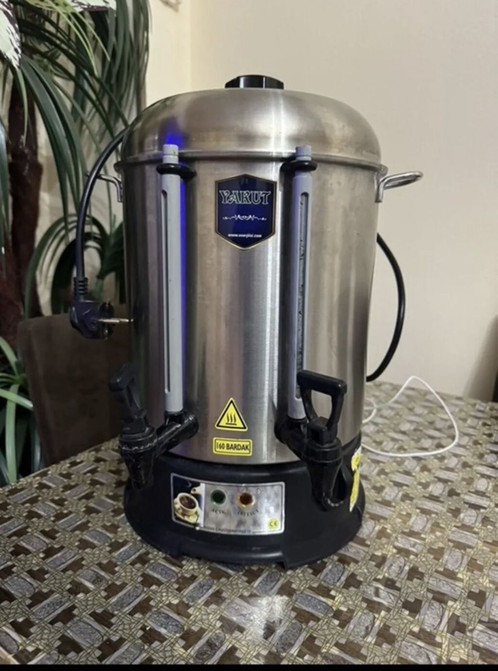 14 litr su tutumu Yarut markalı peçsız samovar / semaver – elektriklə — Samovarlar, Bakı