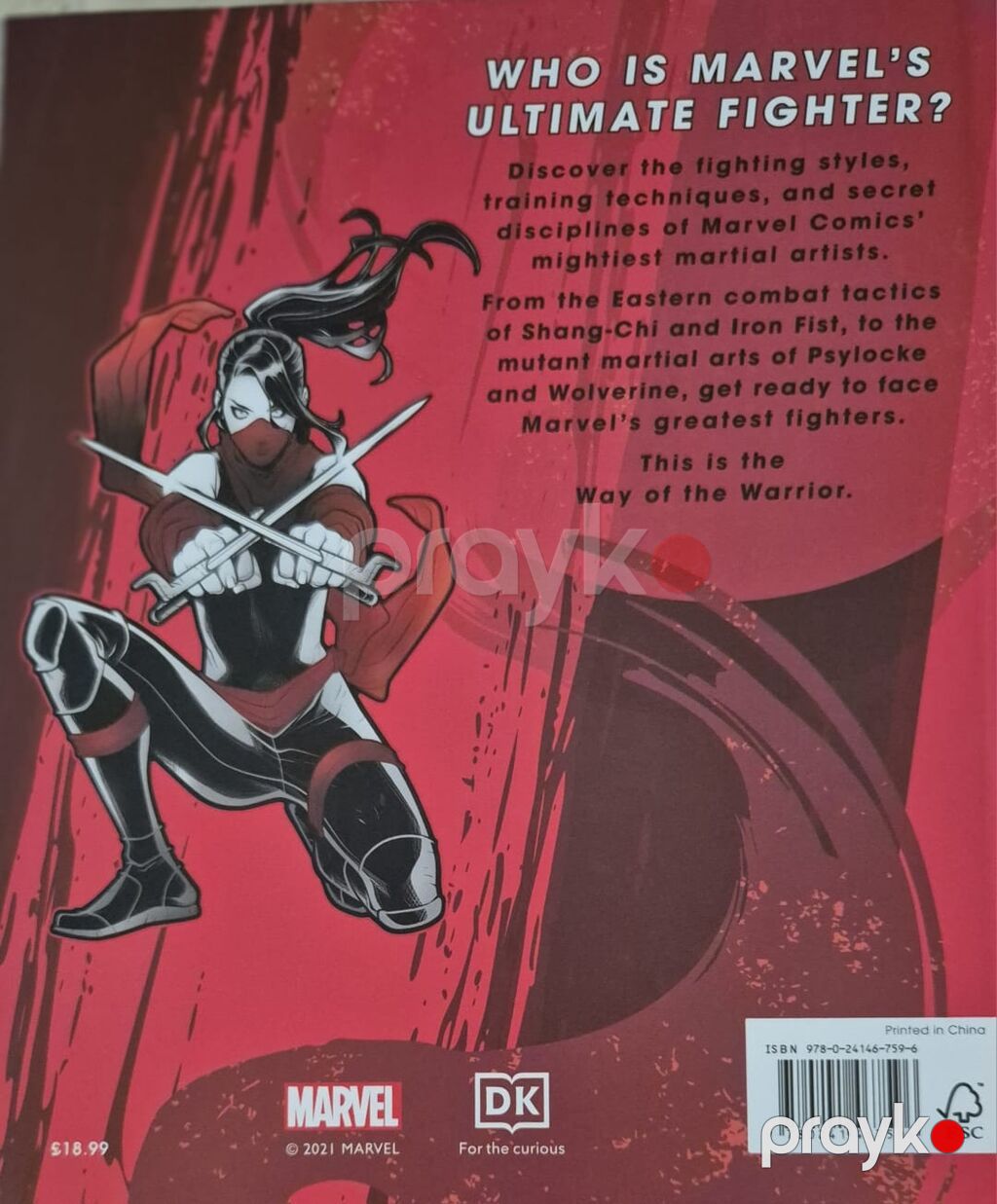 Məhsul: “Marvel – The Way of the Warrior: Marvel’s Mightiest Martial — Kitablar və jurnallar, Digah (2)