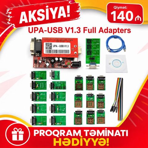 UPA USB V1.3 maşın proqramatoru. Программатор UPA USB Serial