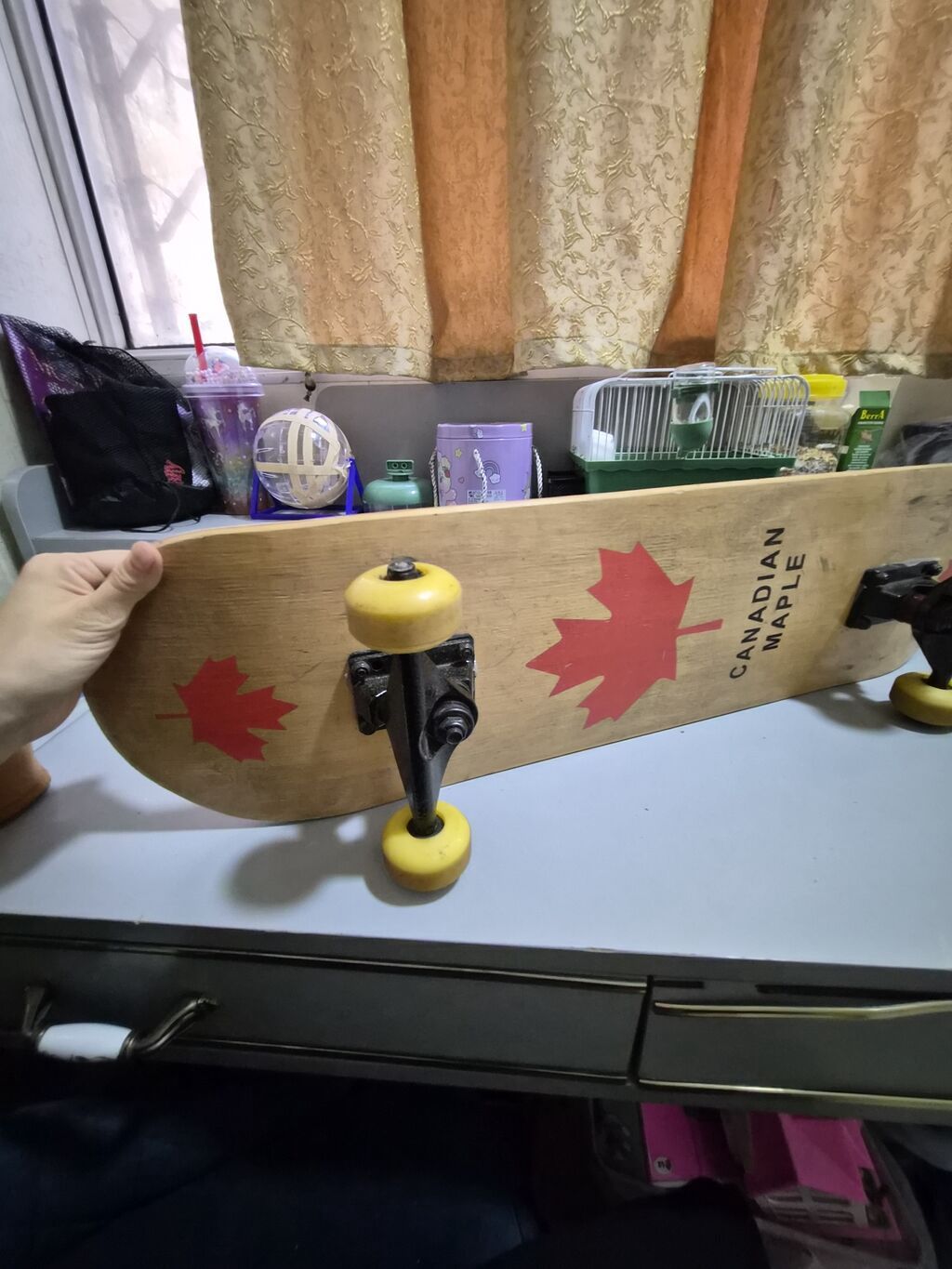 Skateboard – Canadian Maple gövdəli - Gövdə: 7 qat Kanada ağcaqayını — Skeytbordlar, Masazır (3)