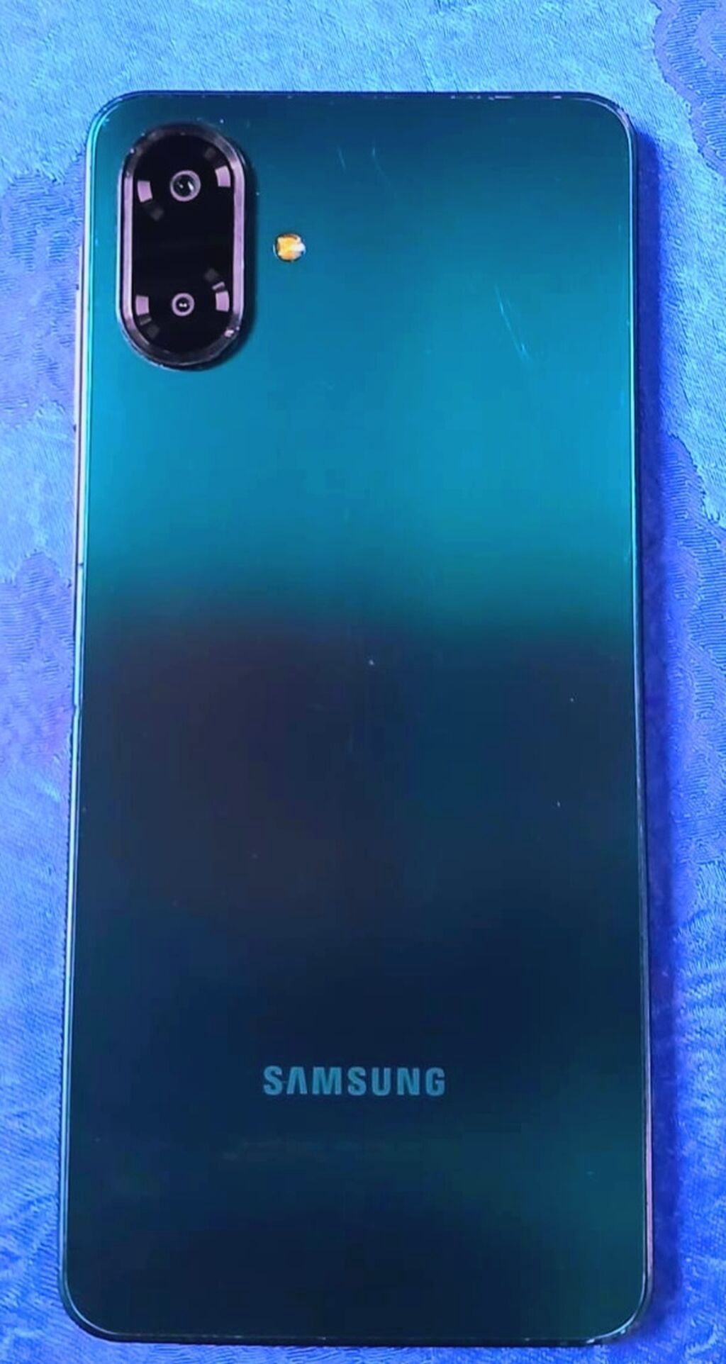 Samsung Galaxy A07, 128 GB, rəng - Göy, Barmaq izi