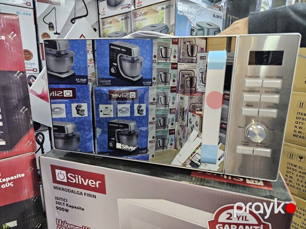 Mikrodalğalı soba "Silver 30L" — Ev texnikası, Bakı (11)