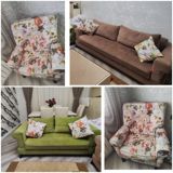 2 divan və 2 kreslo dəsti - Komplekt: 1 böyük divan (açılır və — Мебель