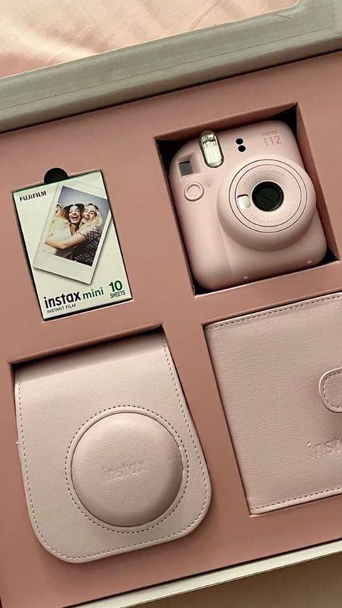 Fujifilm Instax Mini 12 dəst – pastel çəhrayı Dəst daxilində: -