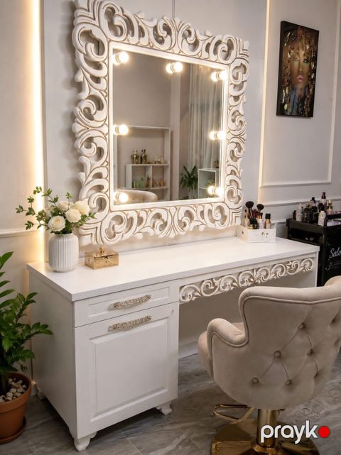 Salon gözəllik masası güzgülü — 2 ədəd, 1 ədədi 180 AZN — Digah